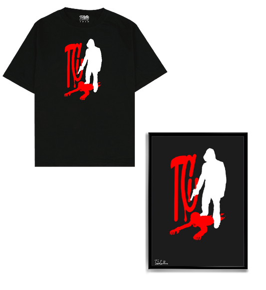 Triko “No Mercy” + A3 Print